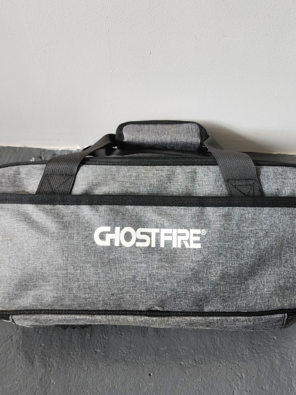 Ghost Fire Pedalboard Soft Case Bag Gray Padded GigBag Pedalboard GuitarAccessor